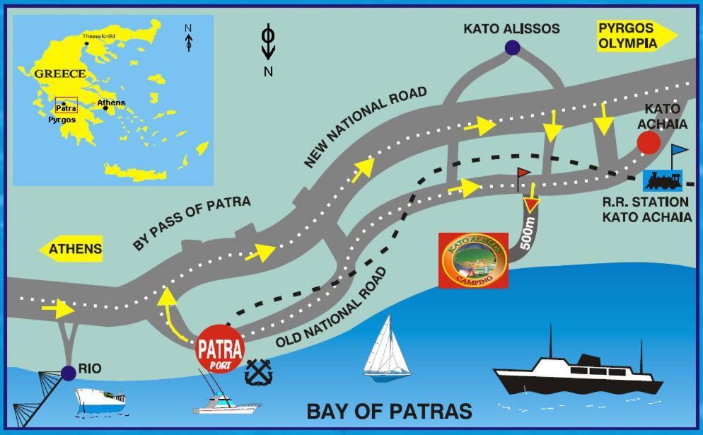 Camping Kato Alissos ภายนอก รูปภาพ